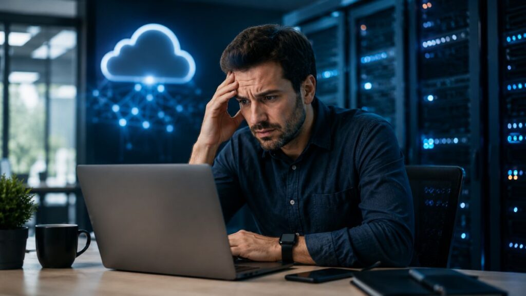 diferença entre hospedagem cloud
