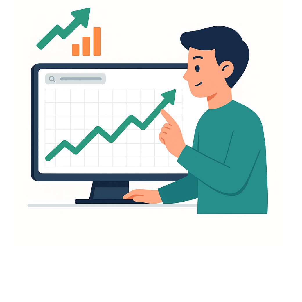 Crescimento no Google Search Console