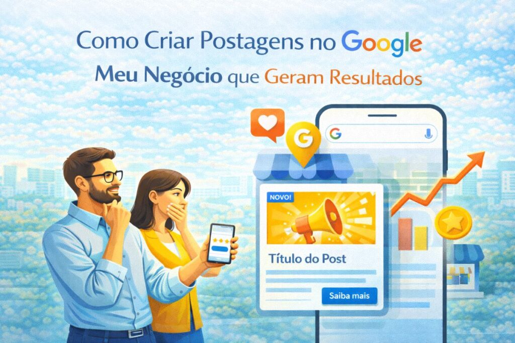 como criar postagens para google meu negocio
