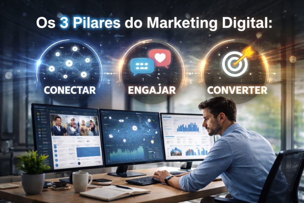 os 3 pilares do marketing digital