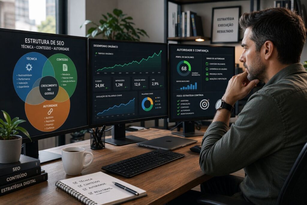 Estrutura de SEO do site