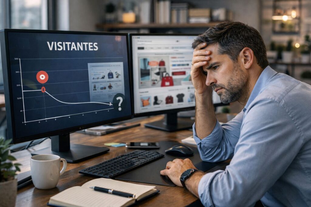 Por que minha loja virtual não tem visitas?