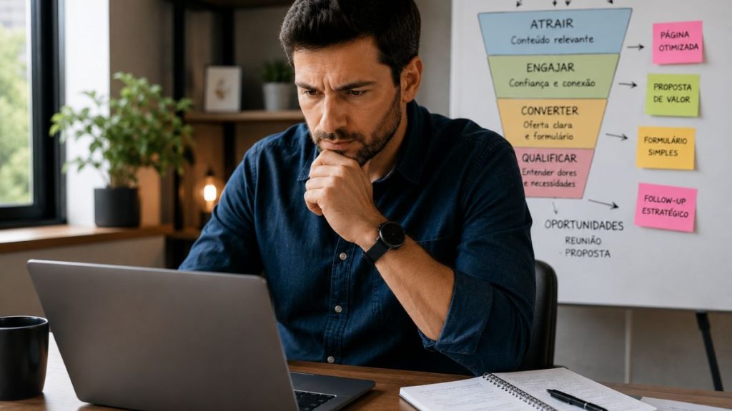 Como transformar visitas do site em oportunidades comerciais