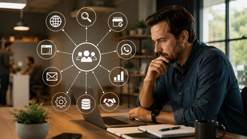 Infraestrutura digital comercial